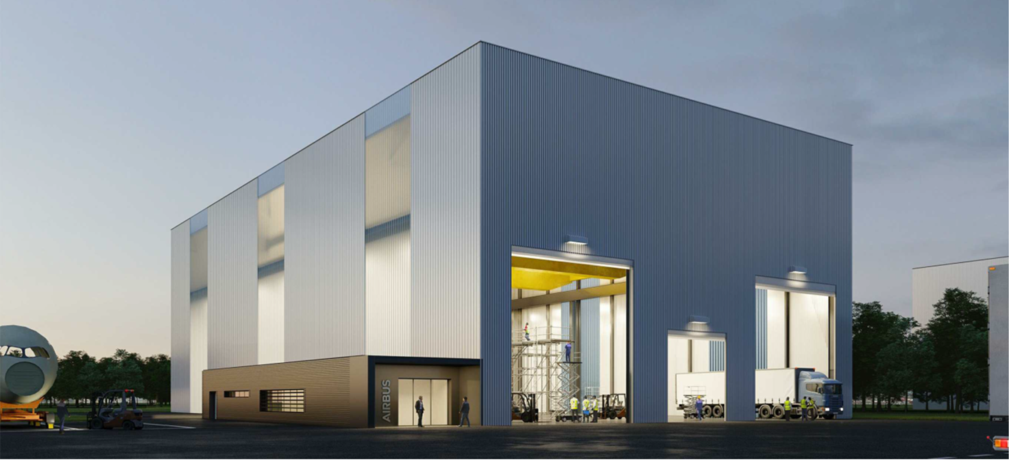 Airbus chauffage rayonnant gaz