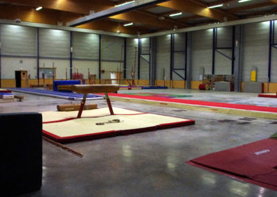 chauffage radiant gymnase